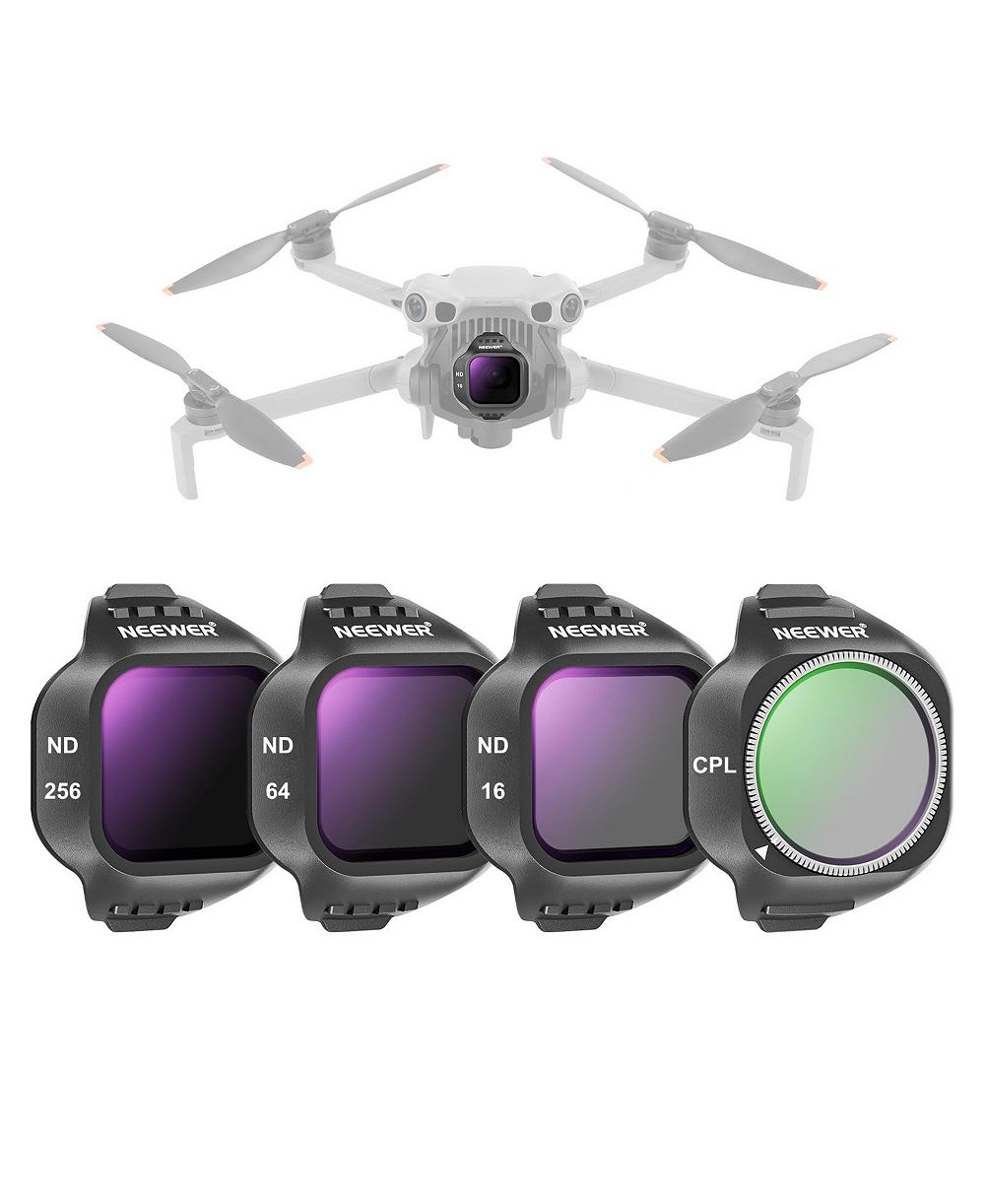 Neewer ND16 Camera Lens Accessory Optical Glass CPL, ND16, ND64, ND256 Filter Kit for DJI Mini 5 Pro