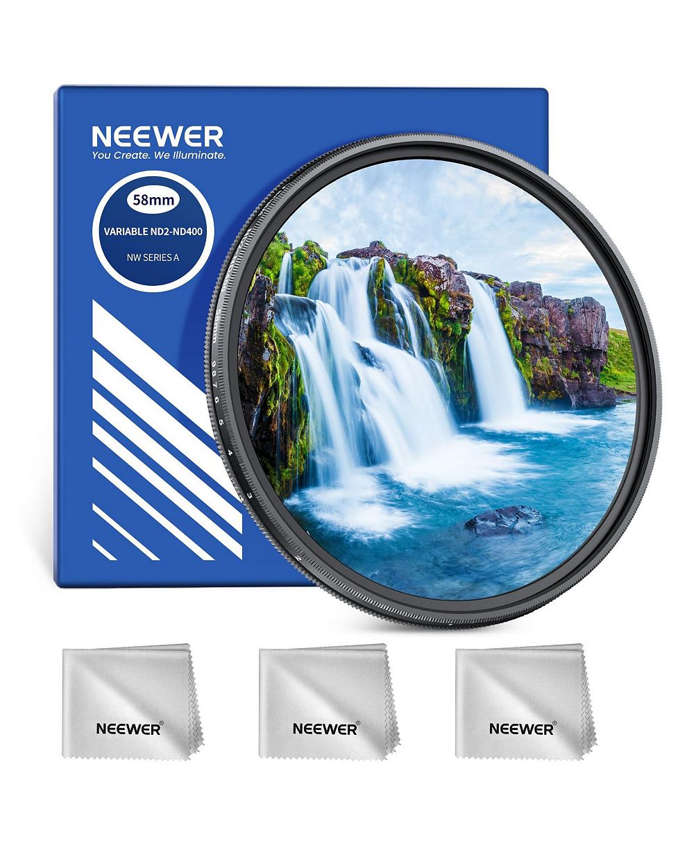 Neewer ND2-400 Variable Optical Glass Neutral Density Filter for Cameras
