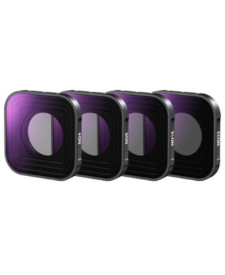 Neewer фильтр для объектива камеры ND4, ND8, ND16 для GoPro Hero 13 12 11 10 9, черный