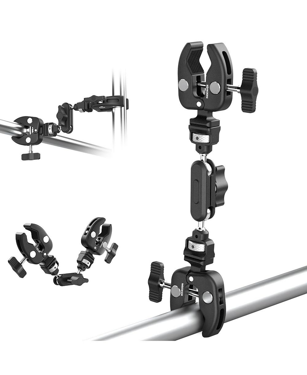 Neewer UA060 Adjustable Cold-Shoe Mount Clamp Camera Mount