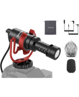 Микрофон-фильтр для объектива Neewer VM10 Camera Lens Filter Microphone with USB C for Canon, Nikon and Sony cameras