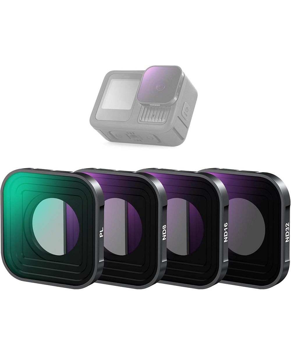 Neewer Fixed ND Optical-Glass Camera Lens Filter, 4-Piece Set