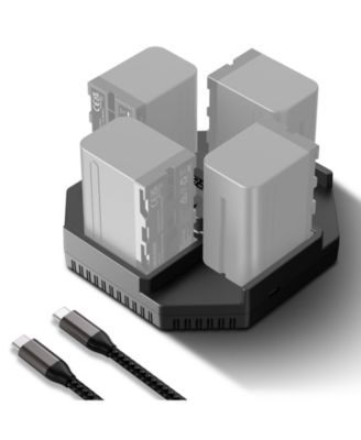 Аккумулятор и зарядное устройство Neewer NW-F4 с 100W, USB C для фото и видео