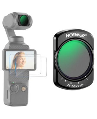 Neewer ND2-32 Variable ND Optical Glass Camera Lens Filter for DJI Osmo Pocket 4/Pocket 3