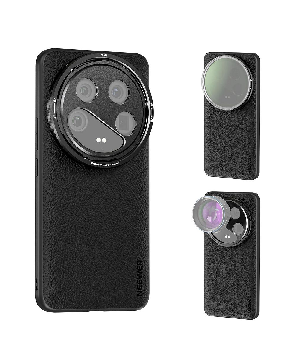 Neewer PA051 Quick-Release Filter Adapter Camera Lens Accessory for Xiaomi 14 Ultra