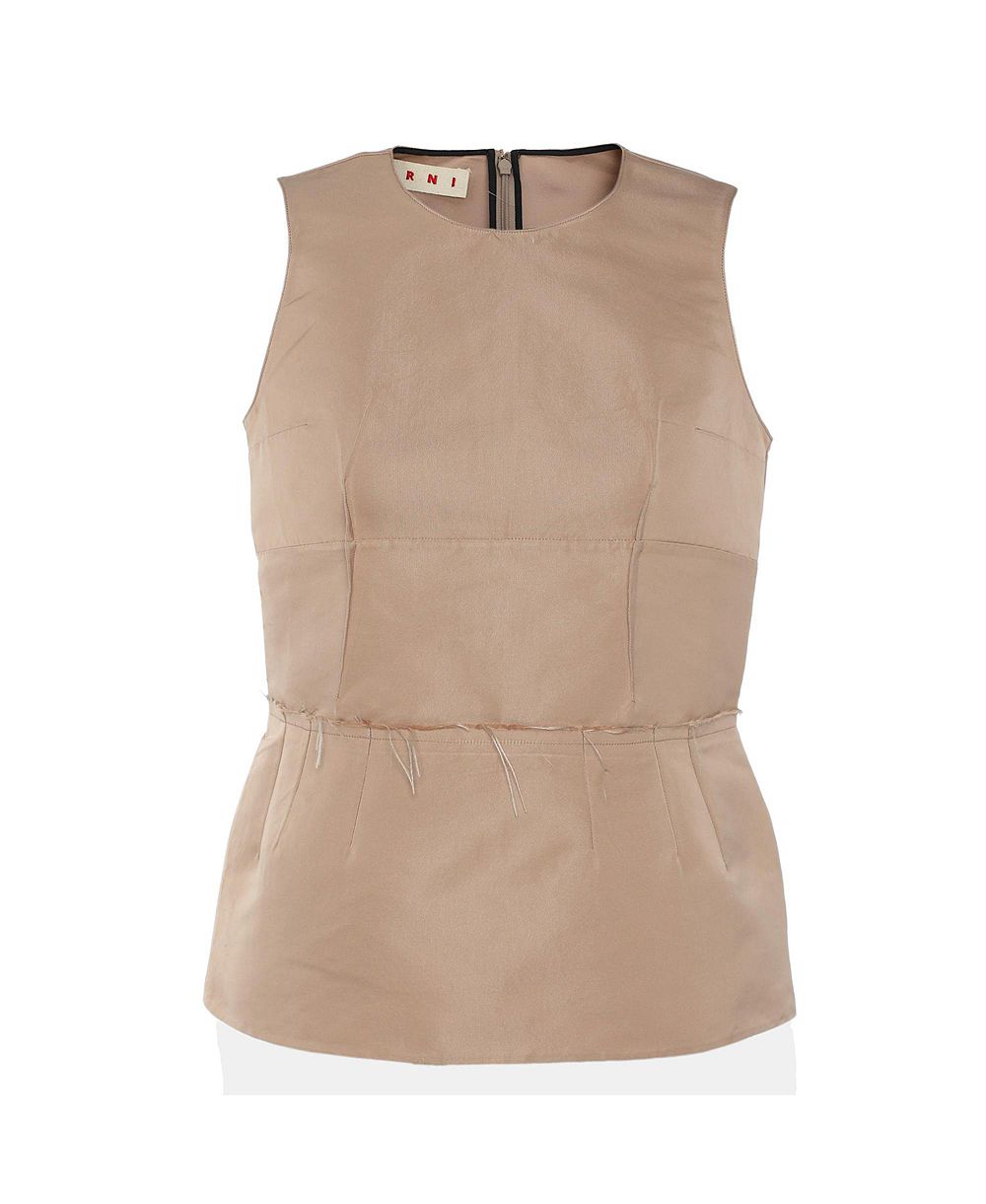 Pre-Owned Marni Женский атласный топ