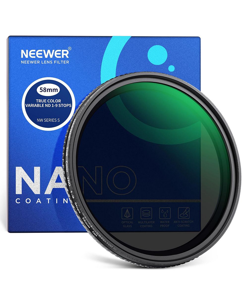 Neewer ND2-ND400 Variable Neutral Density Optical Glass Filter