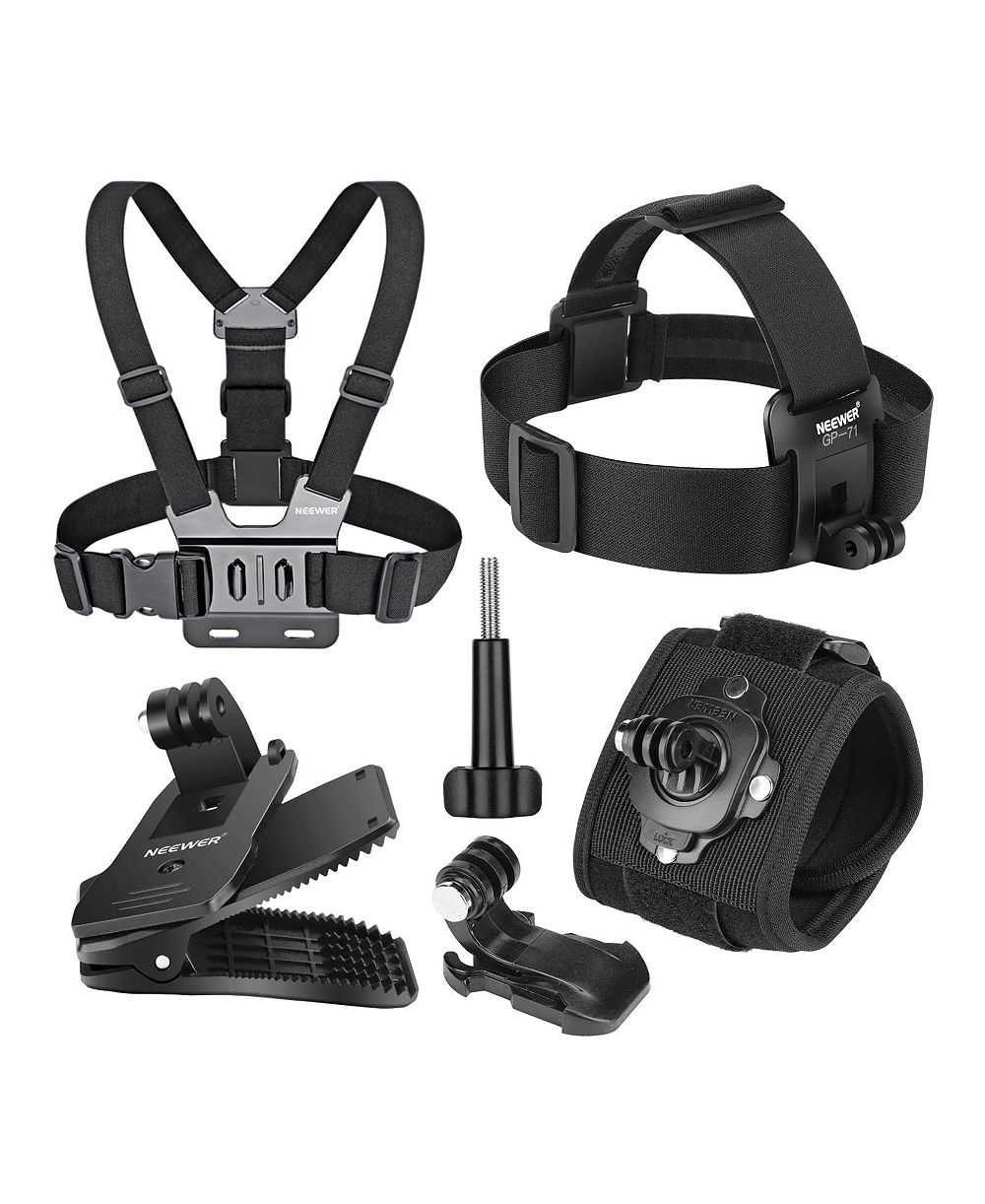 Neewer GP-75 360-Degree Rotatable Adjustable Camera Mounting Accessory for Select GoPro, DJI and Insta360 Action Cameras