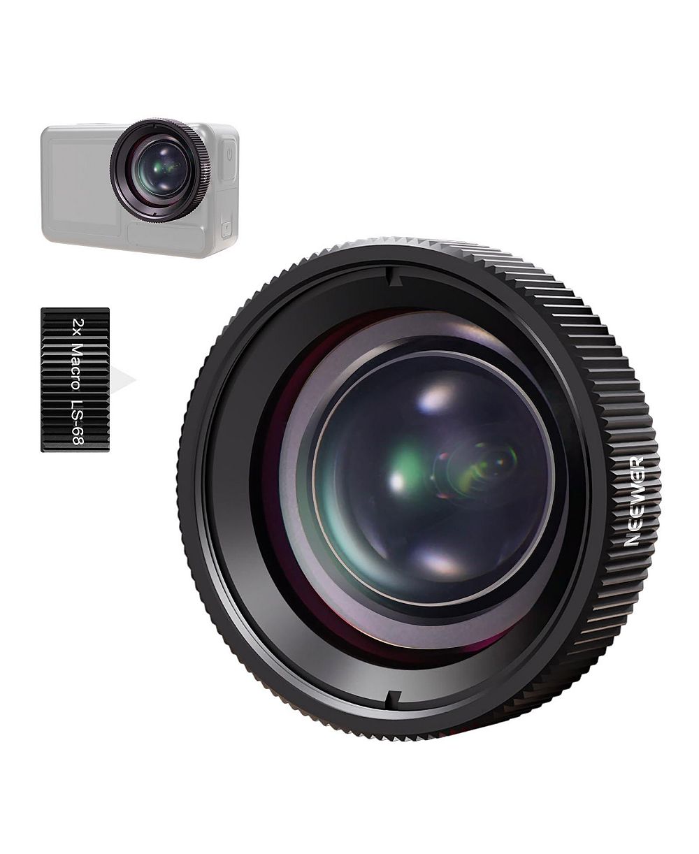 Neewer LS-68 2X Magnification Macro Lens for DJI Osmo Nano/Action 5 Pro/Action 4