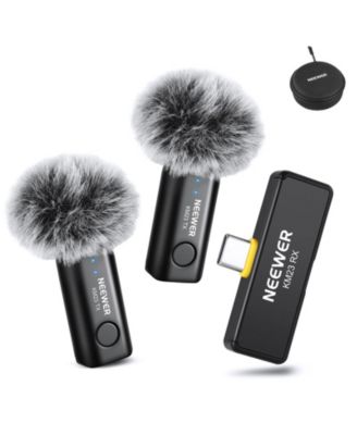 Фильтр-микрофон Neewer KM23 Camera Lens Filter Microphone 131ft, 1x, 2x для iPhone и Android