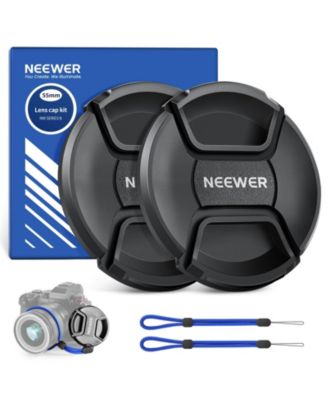 Neewer Spring-Mechanism Lens Cap for select Canon, Nikon and Sony cameras