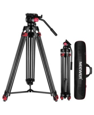 Neewer Camera Tripod Heavy-Duty Adjustable-Height for select Canon, Nikon and Sony cameras