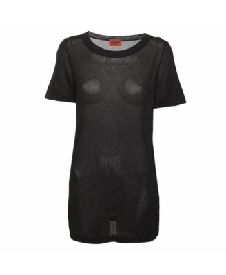 Missoni б/у женский туник с мерцающим трикотажем