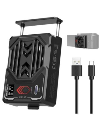 Neewer CA155 USB Type C PD Fast-Charging Cooling Fan Camera Battery and Charging Accessory for Canon, Nikon and Sony Cameras