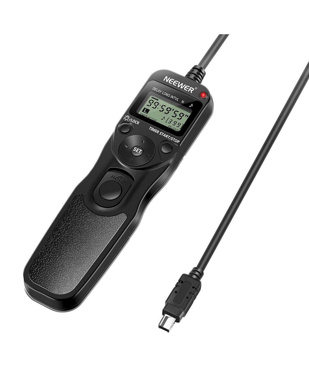 Neewer MC-DC2 Interval Timer Remote Shutter Release for DSLR/Mirrorless Cameras