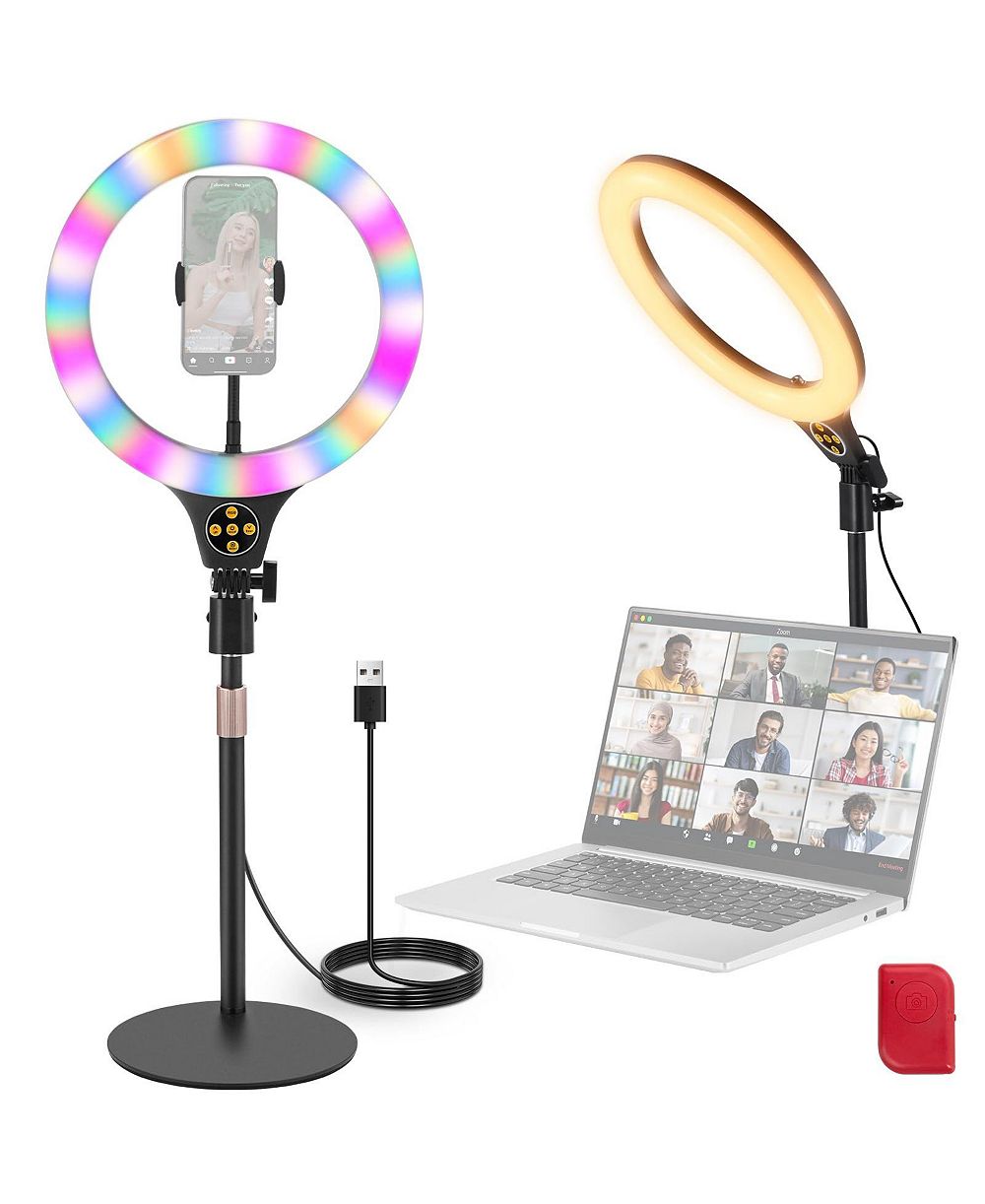 Neewer N37 10W RGB Ring Light, Compatible with Select iPhone Models