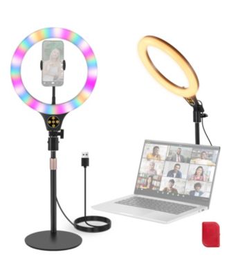 Neewer N37 10W RGB Ring Light, Compatible with Select iPhone Models