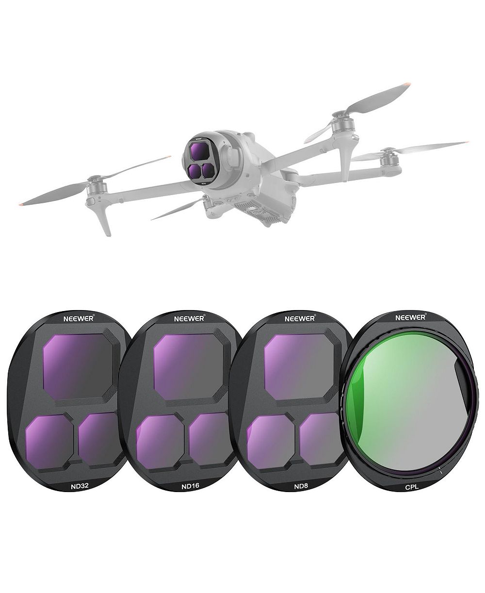Фильтр для объектива Neewer ND8 с CPL, ND8, ND16 для DJI Mavic 4 Pro