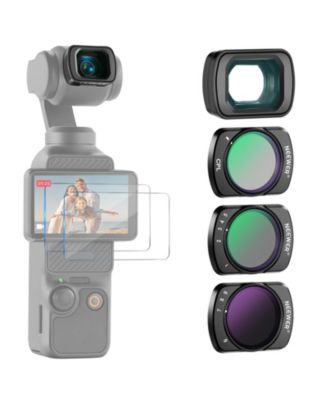 Neewer широкоугольный объектив FL-B15 с ND64-512, CPL, 0.75x для DJI Osmo Pocket 3