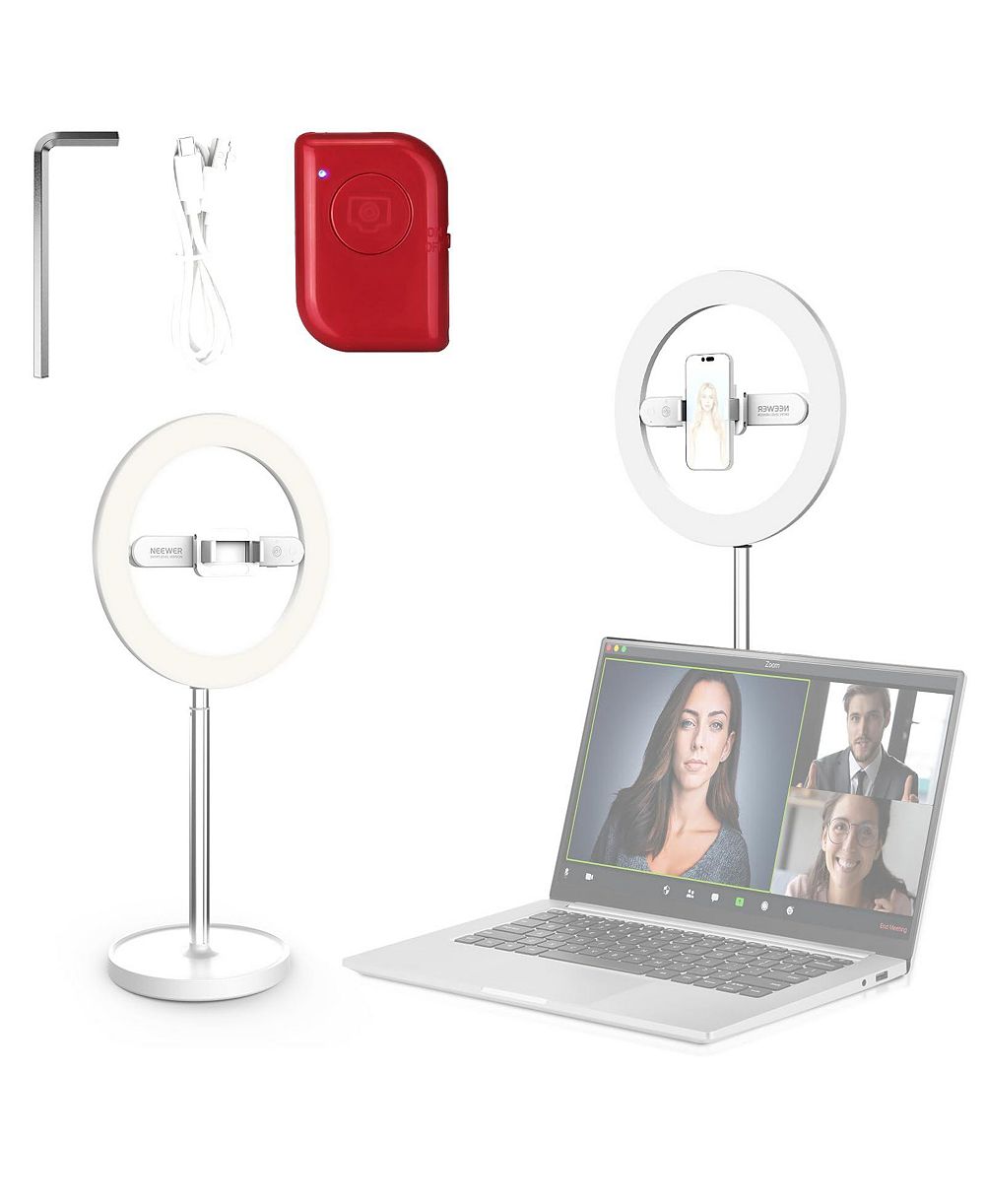 Neewer CRI85 Bluetooth Ring Light for Select iPhone Models