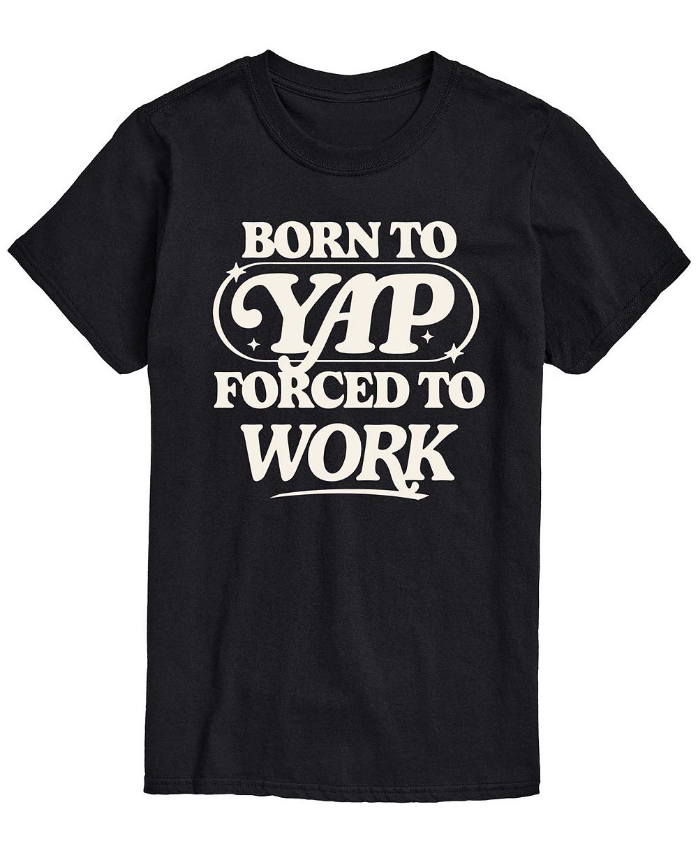 AIRWAVES Men's Born To Yap Short-Sleeve Graphic T-Shirt
