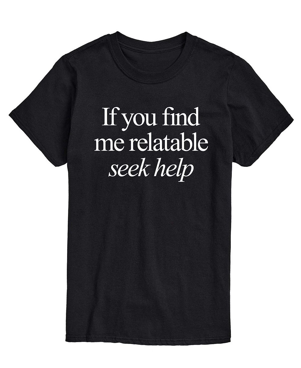 AIRWAVES Men's If You Find Me Relatable Short-Sleeve Graphic T-Shirt