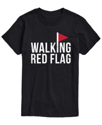 Мужская футболка AIRWAVES Walking Red Flag Short-Sleeve Graphic