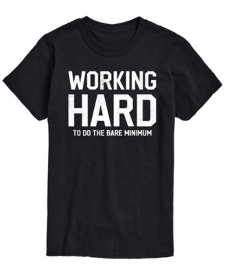 AIRWAVES Men's Working Hard Short-Sleeve Graphic T-Shirt