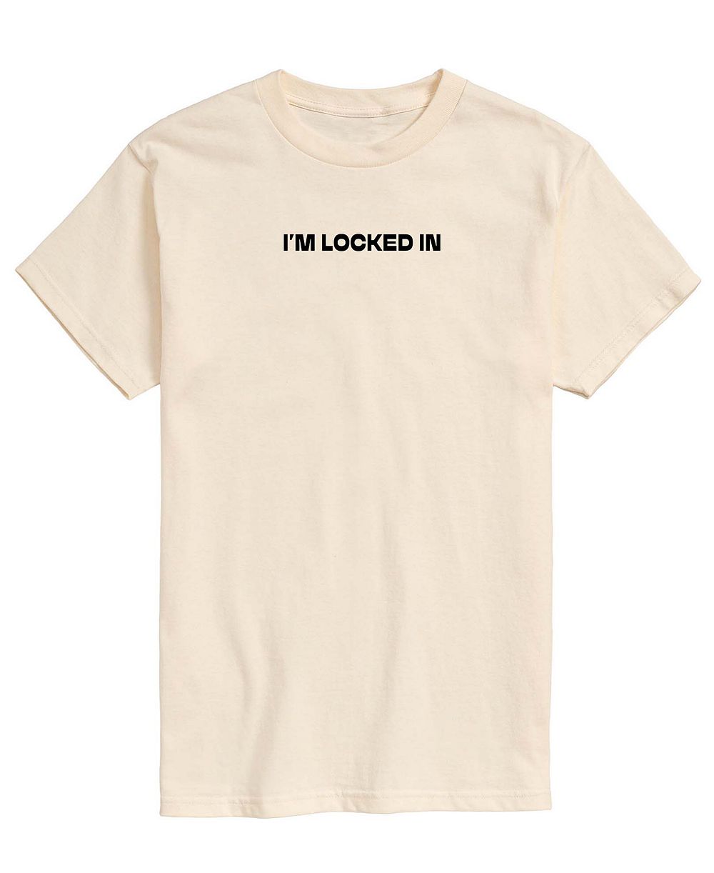 AIRWAVES Men's Im Locked In Short-Sleeve Graphic T-Shirt