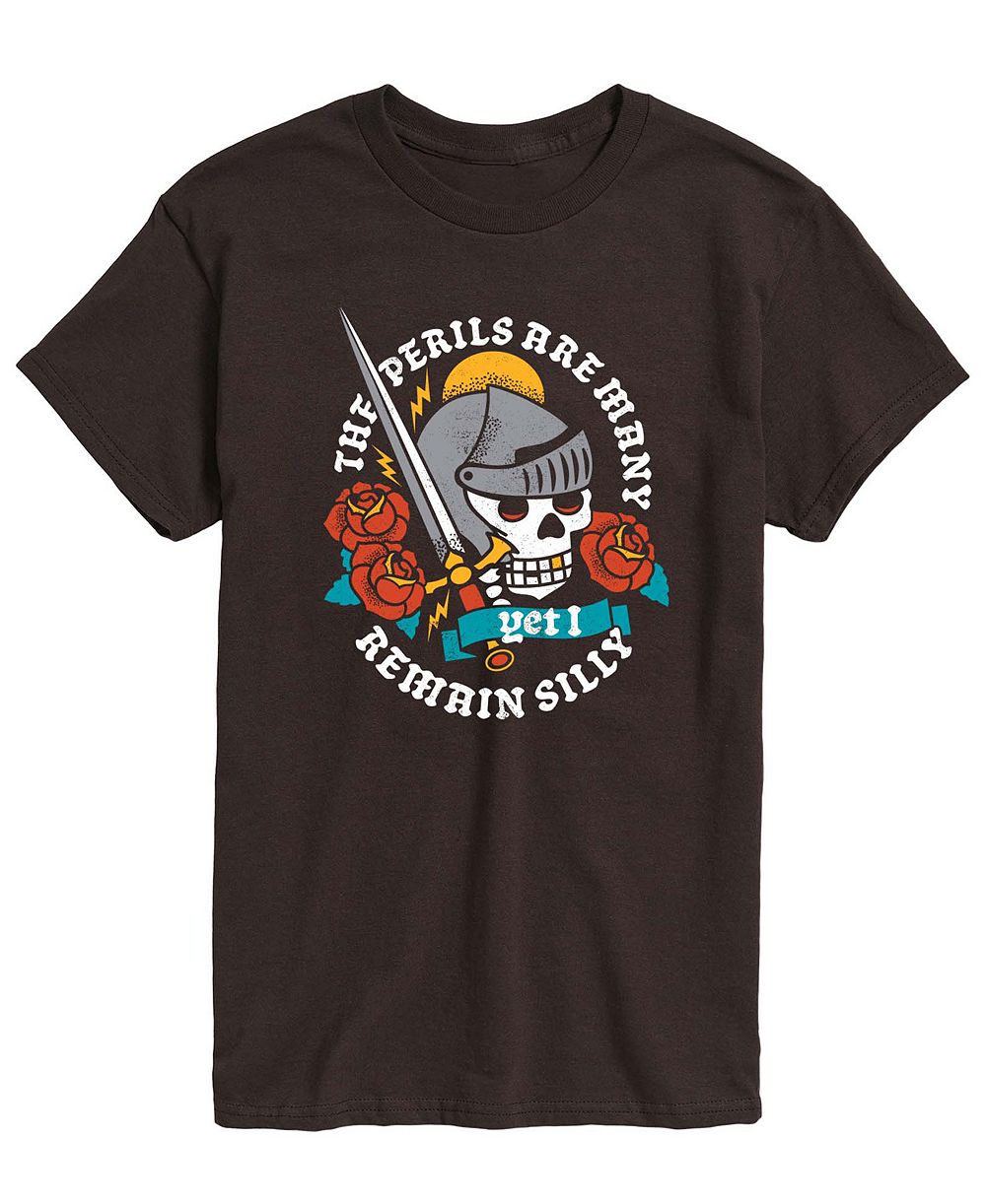 AIRWAVES Men's The Perils Are Many Short-Sleeve Graphic T-Shirt