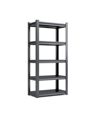 Металлическая стеллажная система VIYET 63inch Height 5-Tier, усиленная 2000lbs