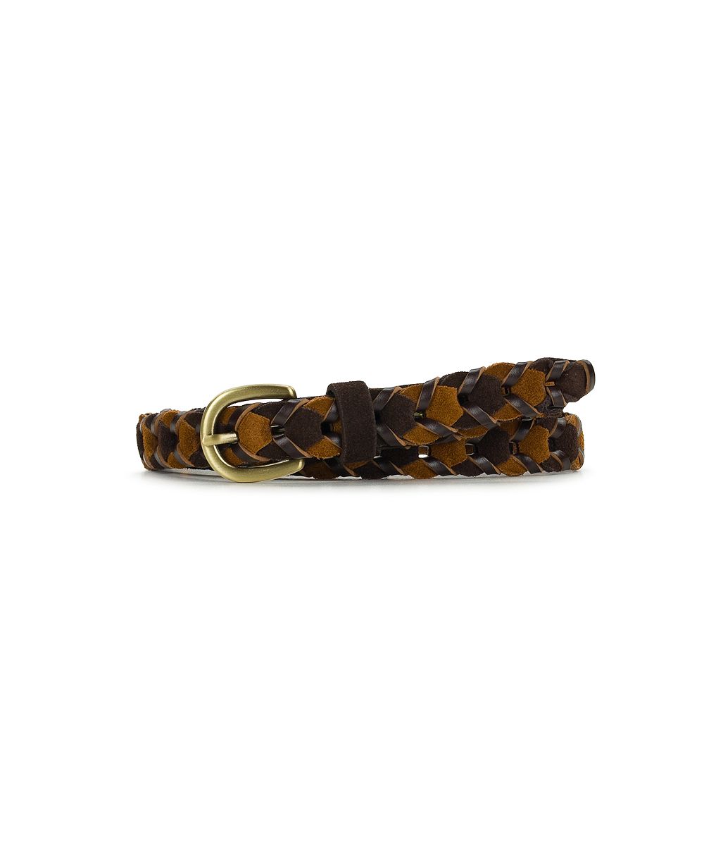 Patricia Nash Atina Braided Suede Belt