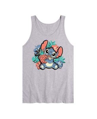 AIRWAVES Мужской майка-алкоголичка Lilo And Stitch Pineapple Stitch Graphic