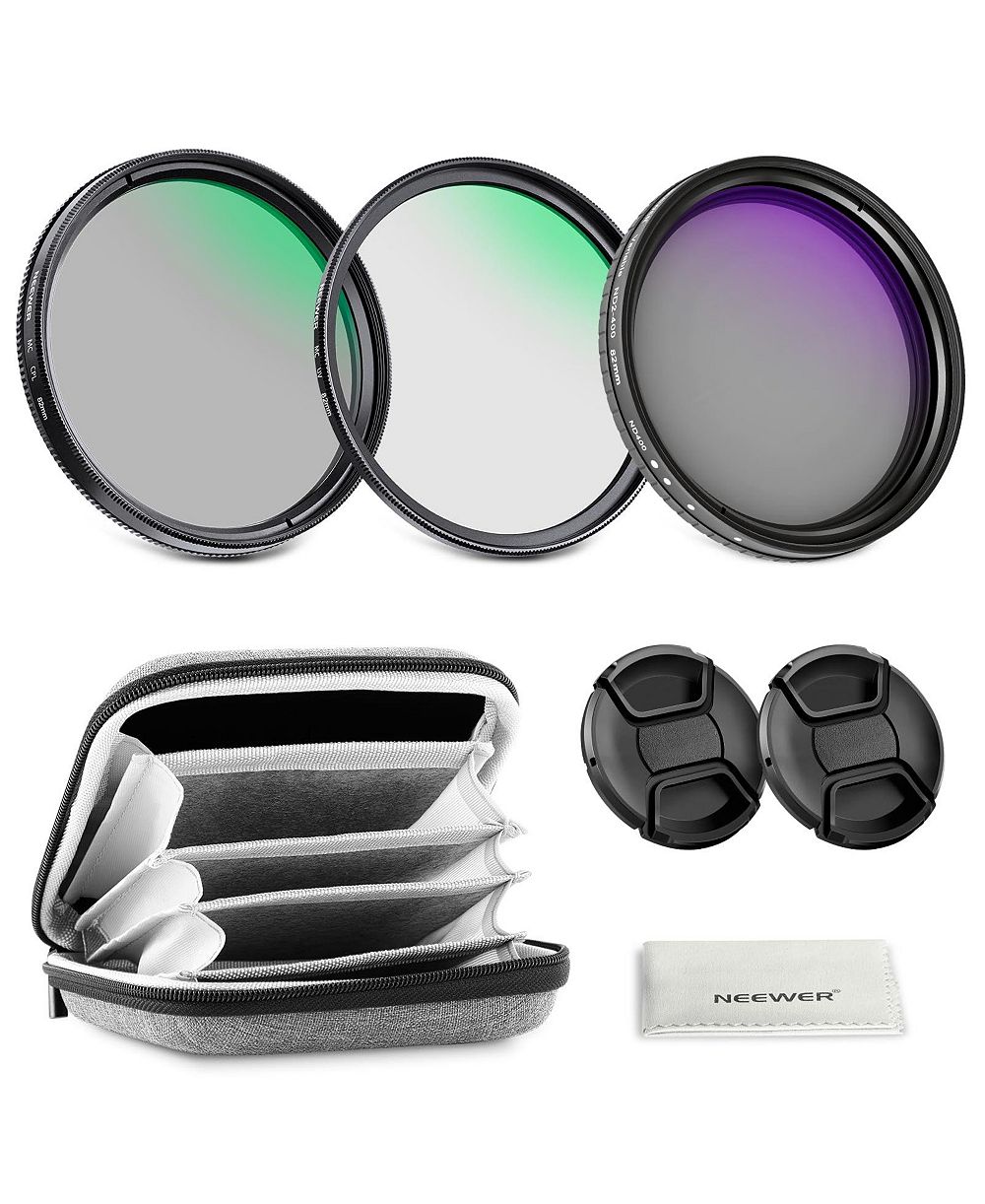 Neewer ND2-400 Variable ND and CPL Lens Filters for 82mm Lenses
