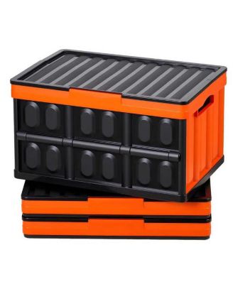 Складные контейнеры для хранения VIYET, набор из 3 шт, 45L, с крышками