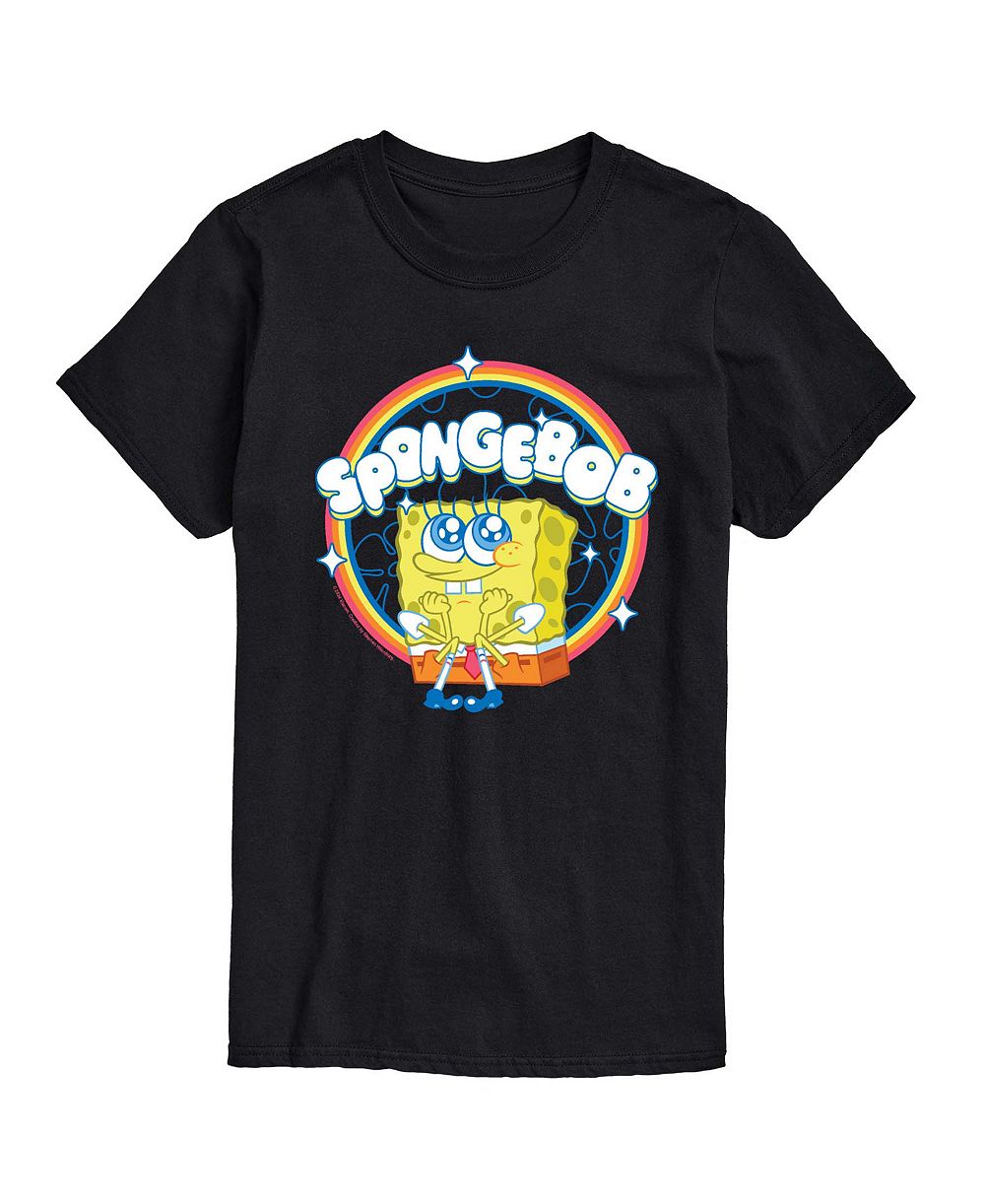 AIRWAVES Мужская футболка Spongebob Squarepants Kawaii Graphic