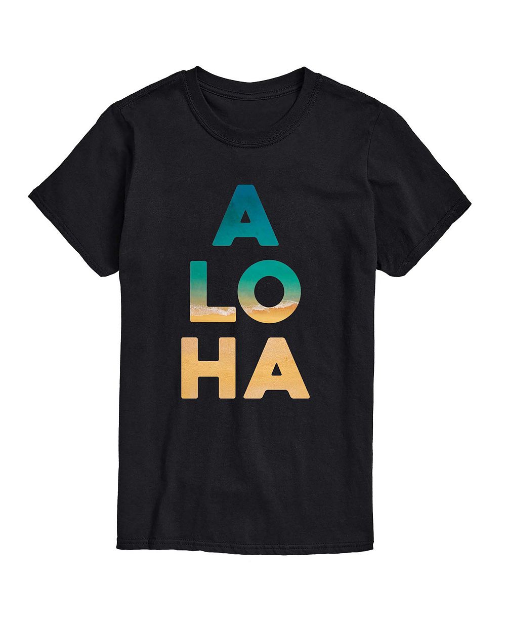 Мужская футболка AIRWAVES Instant Message Aloha Beach Fill Graphic