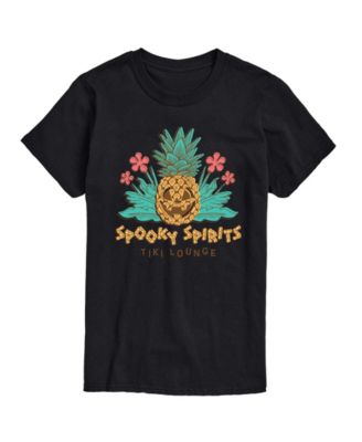 AIRWAVES Мужская футболка с принтом Tiki Lounge Spooky Spirits