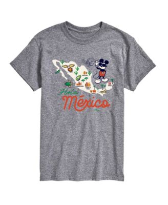 Мужская футболка AIRWAVES Disney Mickey Mexico Map Graphic