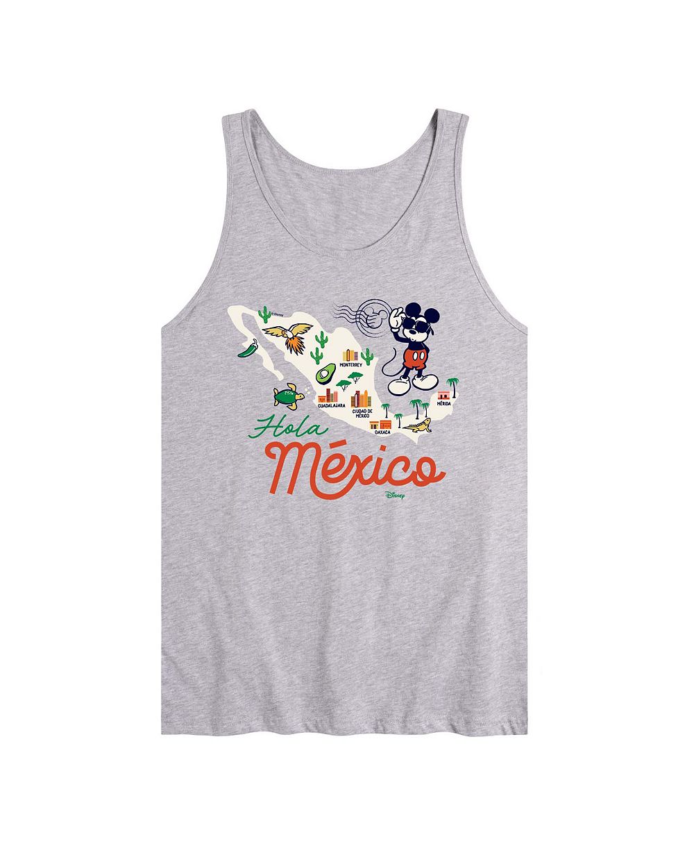 AIRWAVES Мужская майка Disney Mickey Mexico Map Graphic