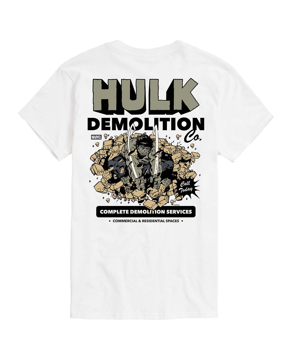 Мужская футболка AIRWAVES The Hulk Demolition с принтом