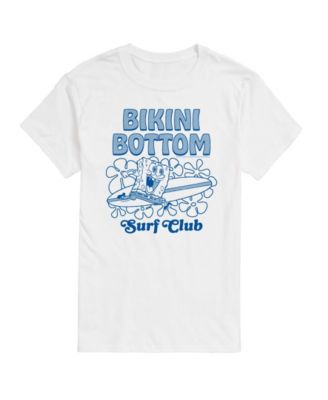 AIRWAVES Men's SpongeBob SquarePants Bikini Bottom Surf Graphic T-Shirt