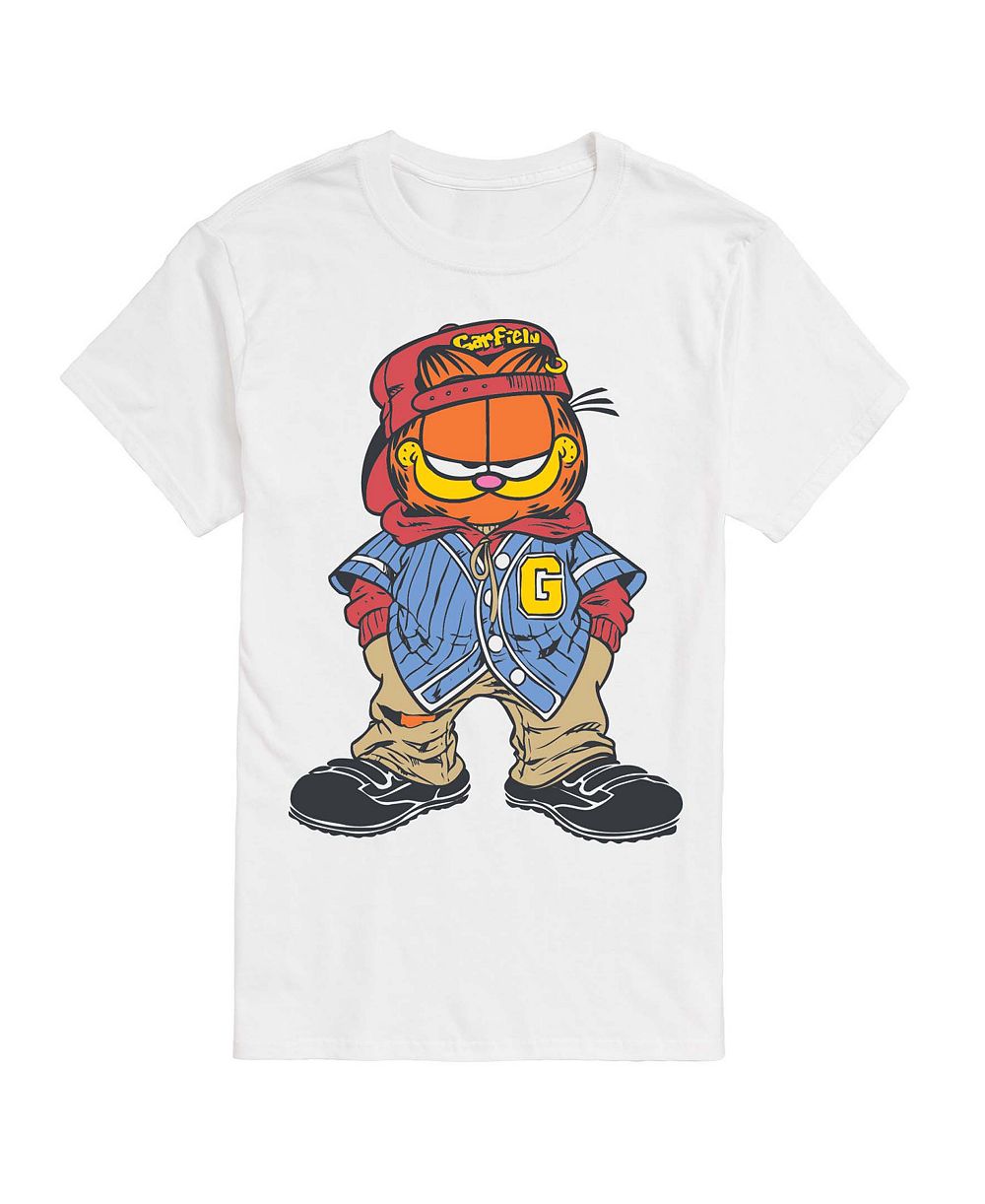 AIRWAVES Men's Garfield Streetwear Graphic T-Shirt