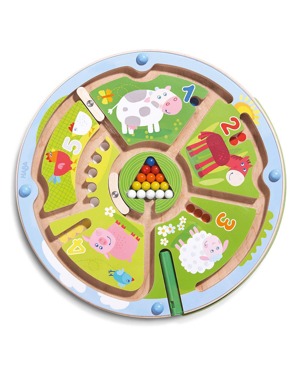 Магнитная игра Haba Number Maze