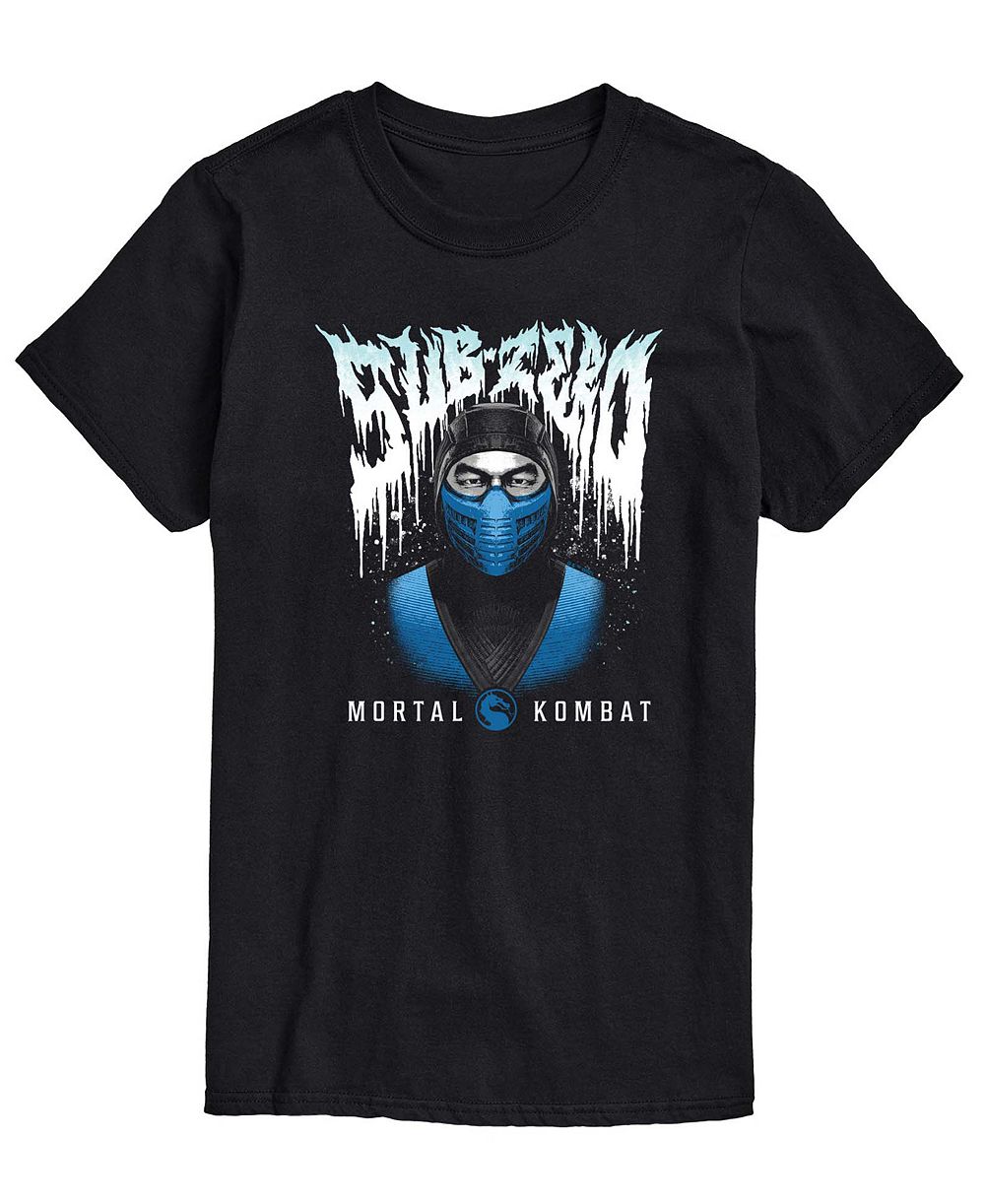Мужская футболка AIRWAVES Mortal Kombat Sub Zero Metal Graphic T-Shirt