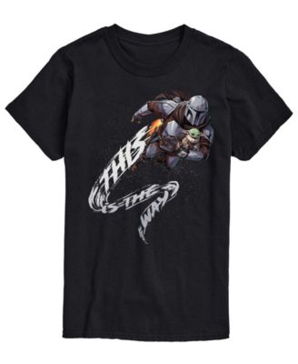 AIRWAVES Men's The Mandalorian & Grogu This Is The Way T-Shirt