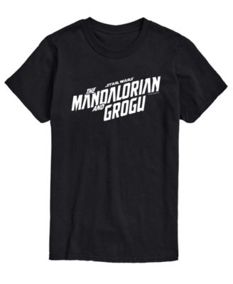 AIRWAVES Men's The Star Wars Mandalorian & Grogu Movie Graphic T-Shirt