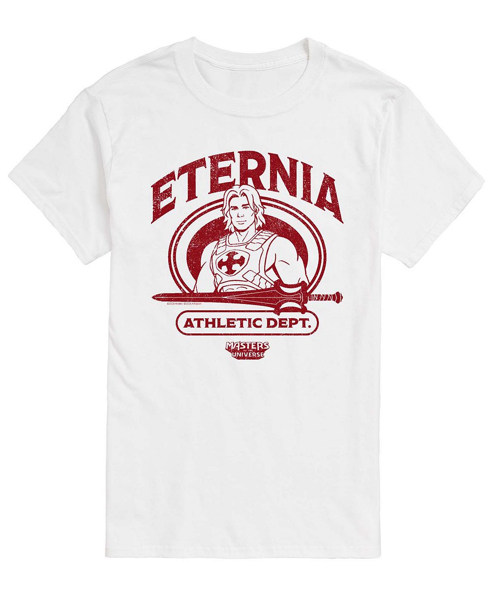 AIRWAVES Men's Masters Of The Universe Eternia Athletic Department Graphic T-Shirt