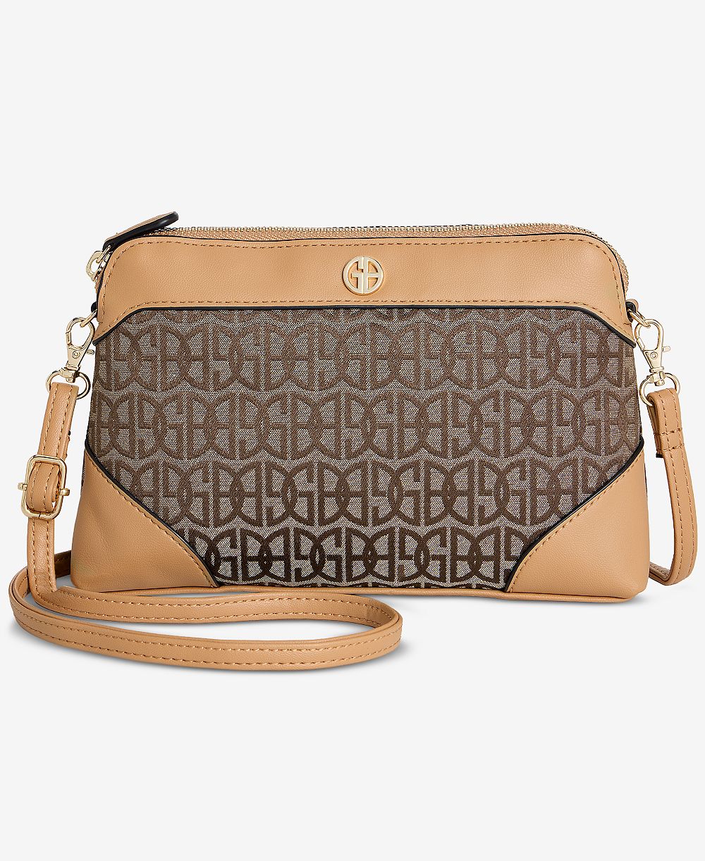Giani Bernini Jacquard Crossbody Wristlet, Exclusively at Macy's