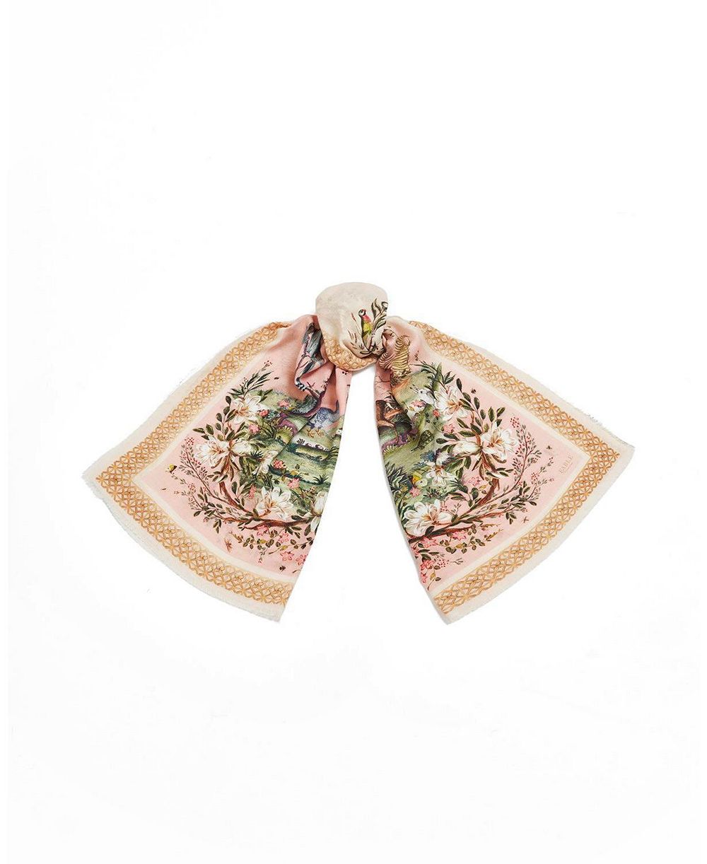 Fable England Women's Woodland Scene Long Scarf